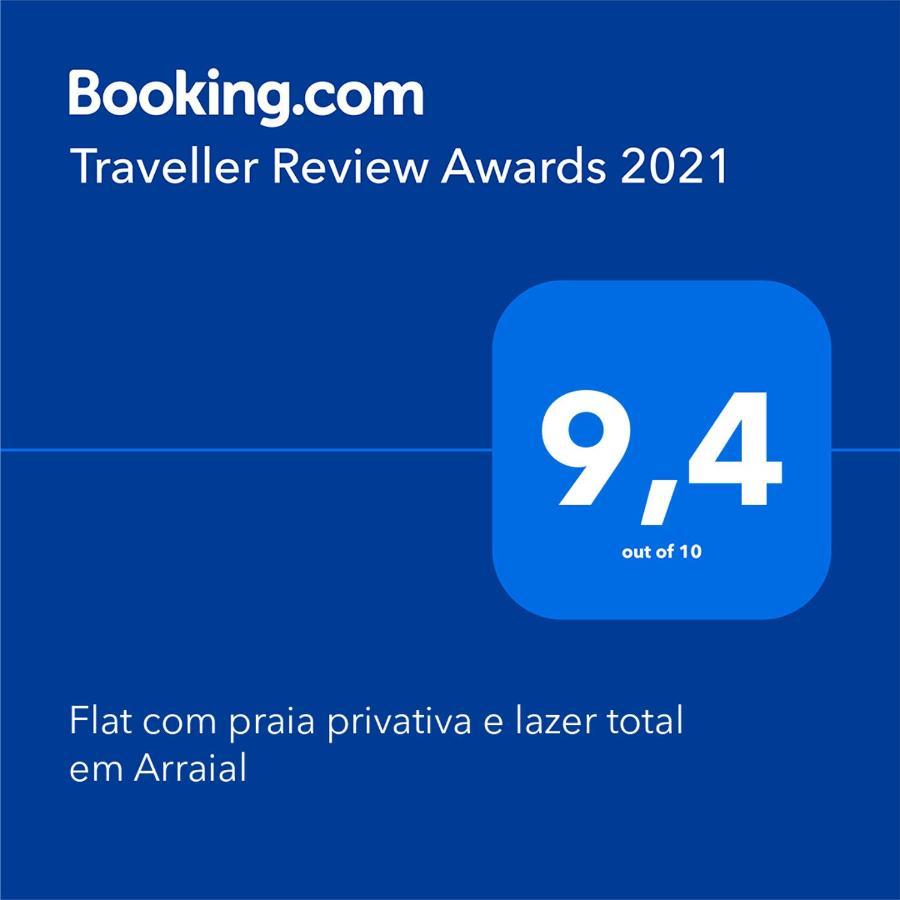 Flat Com Praia Privativa E Lazer Total Em Arraial Арраял-ду-Кабу Экстерьер фото